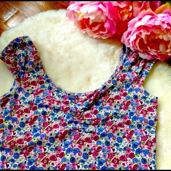 💥 Divided by H&M 🌸 Floral stretchy mini-dress - Picture 3 of 6